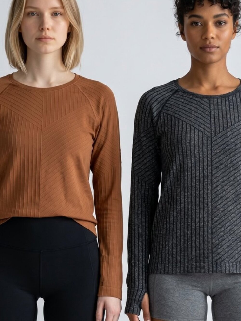 All in Motion Women’s Large workout top Long Sleeve Set of 2